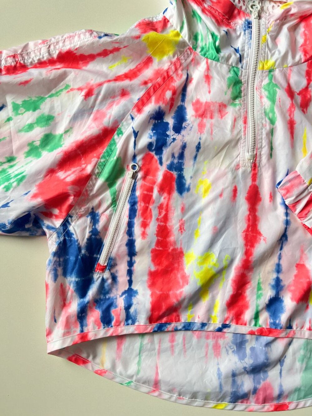 Teen Girls/Womens, stella mccartney sport/adidas, abstract colourful windbreaker - Picture 3 of 8